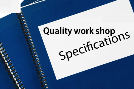 Quality Work Shop Specifi